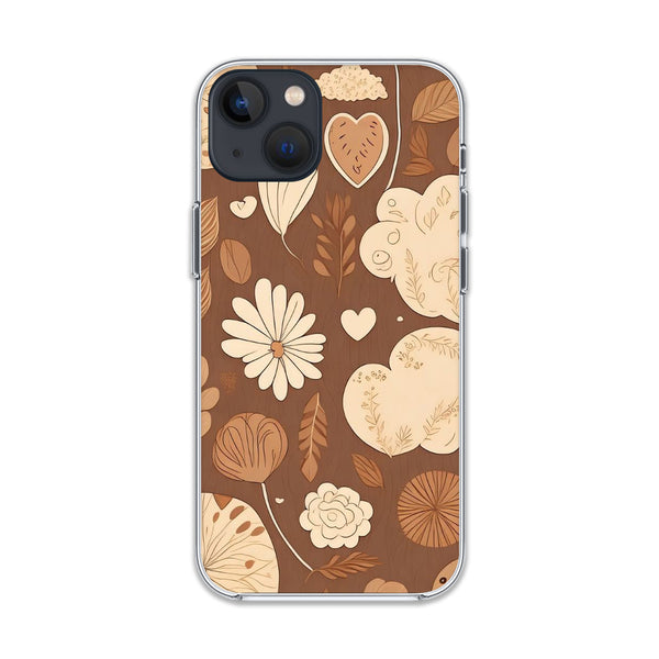 Leaf & Flower Aesthetic Full Silicone Case