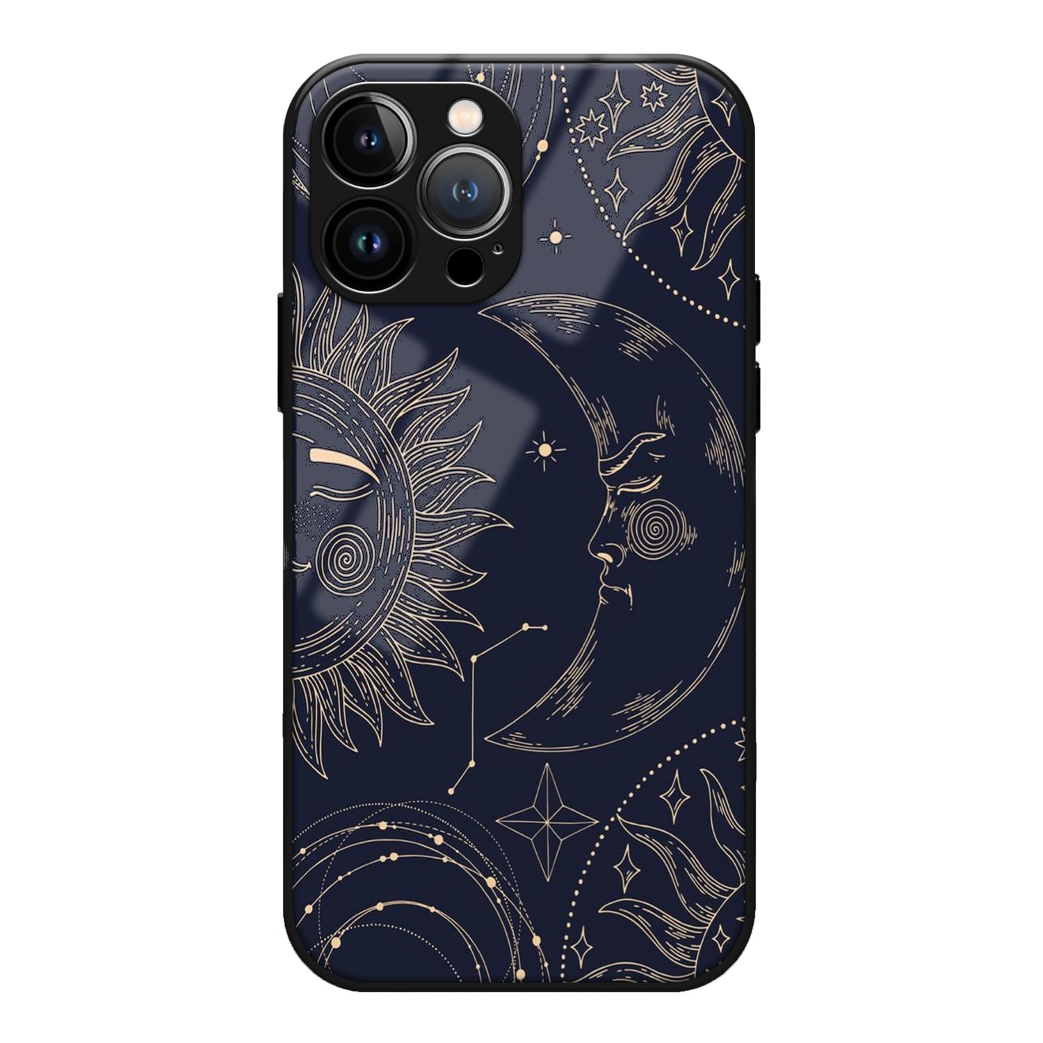 Aesthetic Moon Scenery  Glass Case 3Brocases