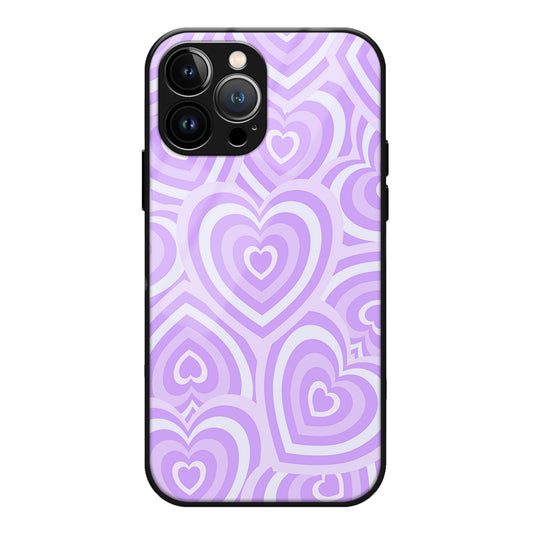 Pastel Purple Aesthetic Glass Case 3Brocases