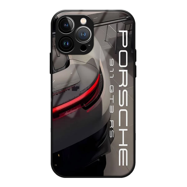 Porsche Glossy Glass Cover