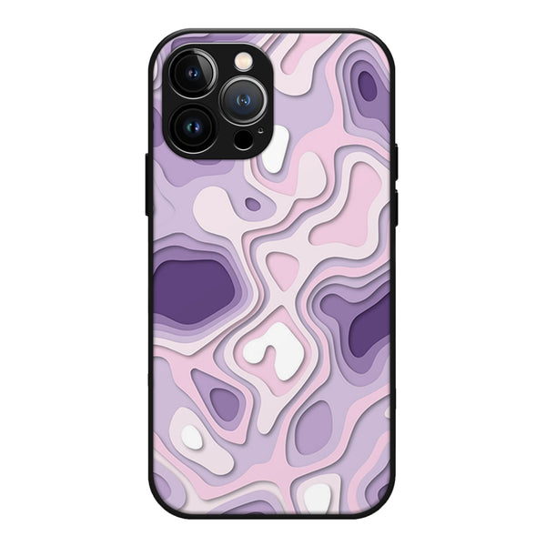 Purple Ripple Illusion Case