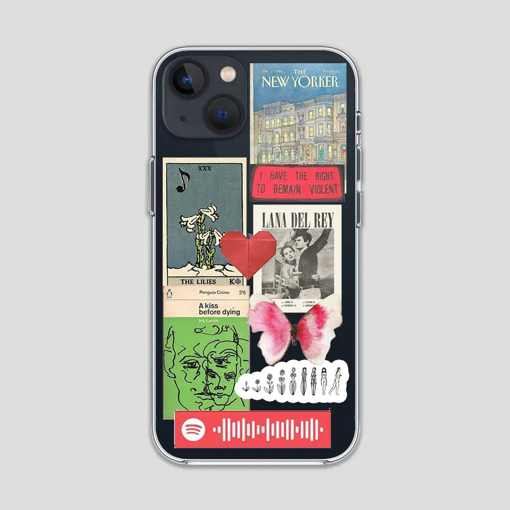 ReyDel Stickers Clear Case 3Brocases
