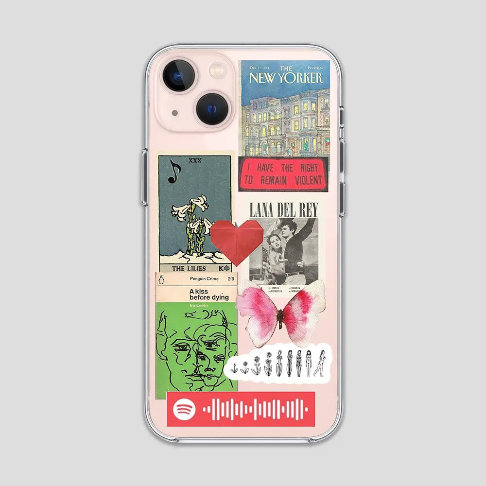 ReyDel Stickers Clear Case 3Brocases