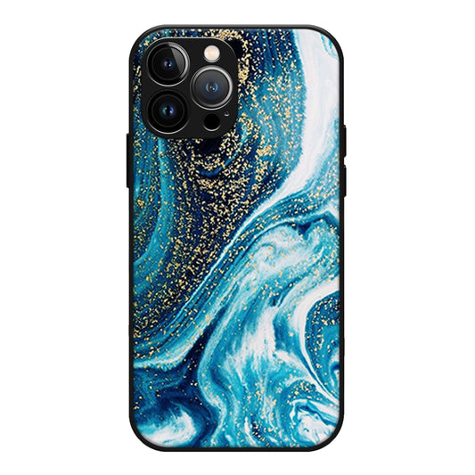 Sea Blue Pattern Case For iPhone