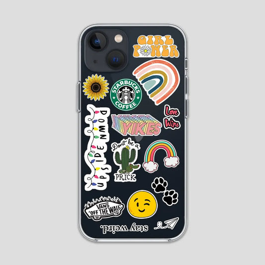 Stay Weird Stickers Clear Case 3Brocases