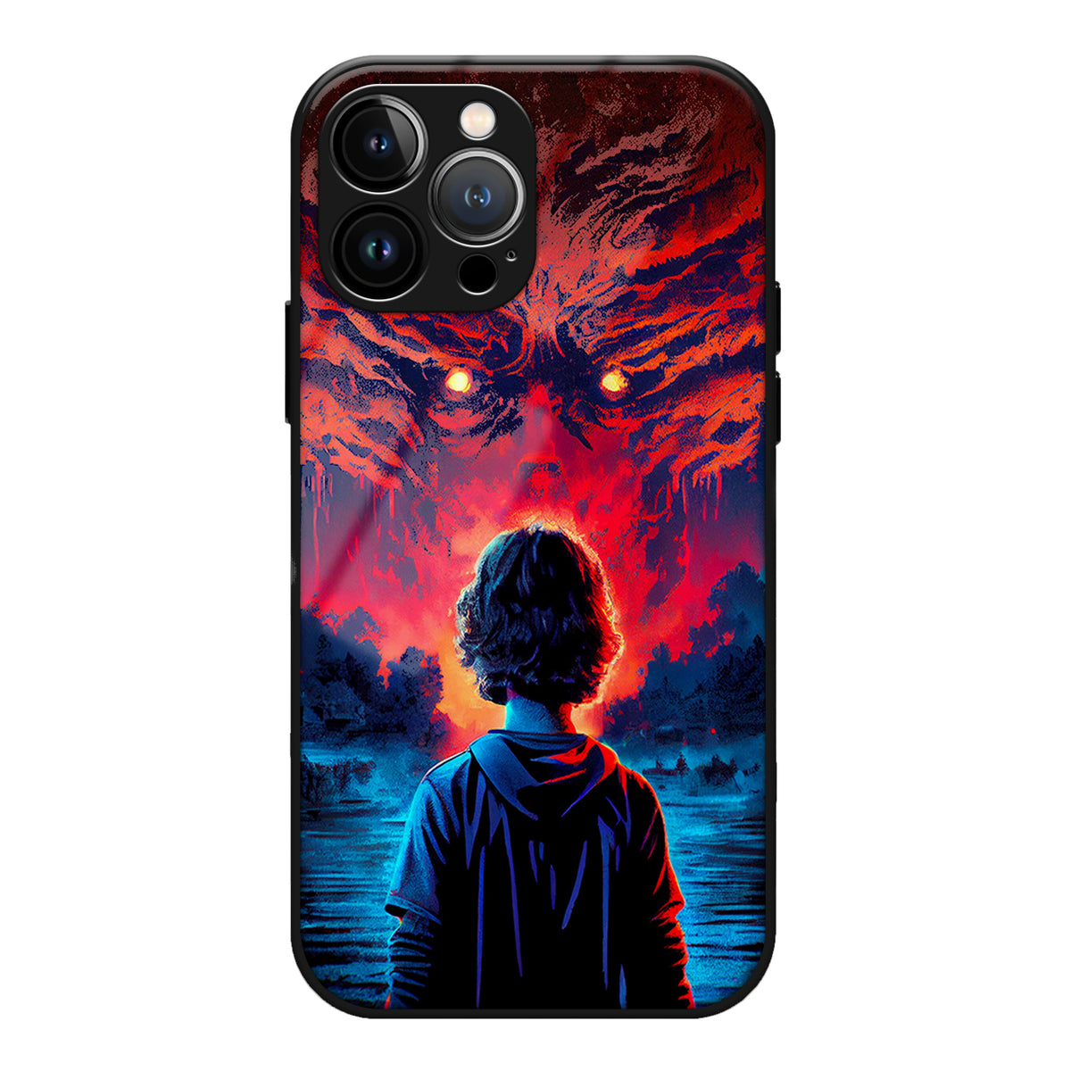 Stranger Things Art Glass Case 3Brocases