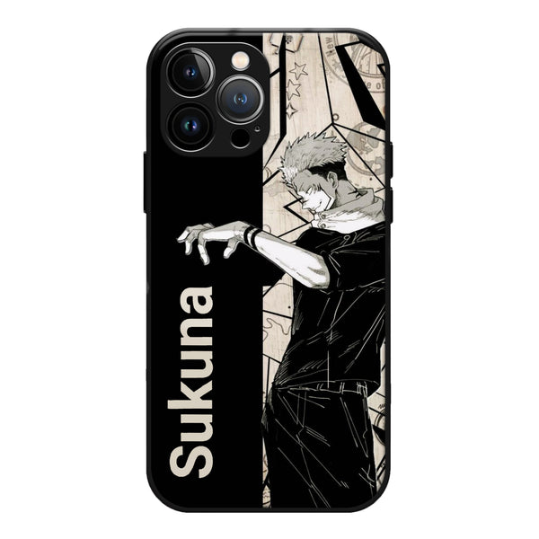 Sukuna Anime Design  Phone Glass Case 3Brocases