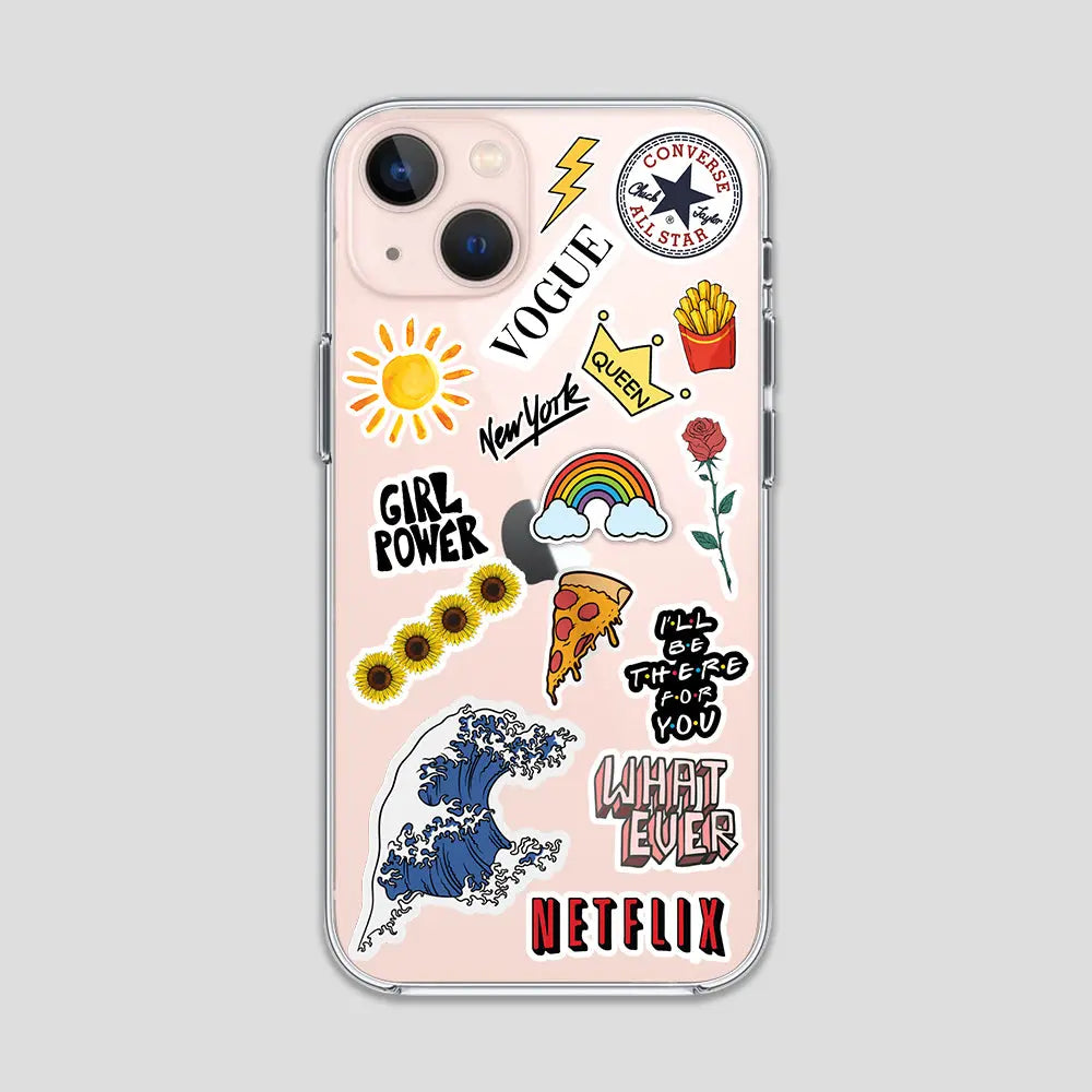 There For U Stickers Clear Case 3Brocases