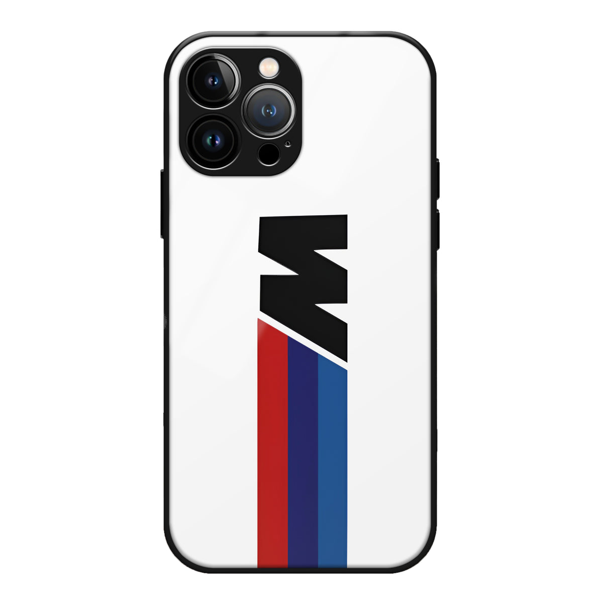 White BMW Glass Case